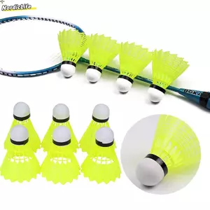 Cầu lông Nylon NORDICLIFE, Cầu lông cầu lông thể thao bằng nhựa, Bóng tập cầu lông ngoài trời trong nhà bền bỉ