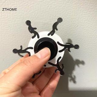 ZTHOME 1 / 2 / 3 Chiếc Sti Man Ngón Tay Spinner Matchsti Người Chạy Động Con Quay Nhựa Sti Hình Ngộ nghĩnh Trầm Cảm Xoay Con Quay HOT