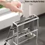 Thớt và thoát nước bằng thép không gỉ AA Kitchen Ra có lưu trữ VN