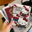 Bìa da để hộ chiếu Hello Kitty K272 - Ví Da Đựng Passport Hello Kitty Hoạt Hình - Bảo Vệ Hộ Chiếu Xinh Hết Nấc!