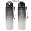 TMOY 800ml / 28oz Bình Nước Thể Thao Dung Tích Lớn Chống Rò Rỉ Cốc Nhựa Nhiều Màu Sắc Uống Ngoài Trời Du Lịch Di Động Tập Gym Thể Dục Bình TMOY