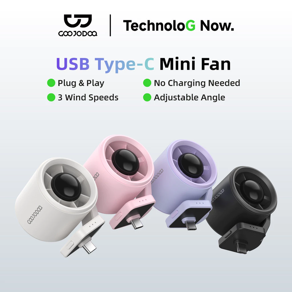 Quạt mini GOOJODOQ tổng thể