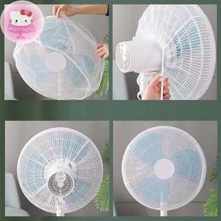 Moonlights Lưới Quạt Có Dây Rút Quạt Che Bụi An Toàn Cho Bé Bảo Vệ Ngón Tay Trẻ Em Bảo Vệ Ngón Tay Lưới Nylon Lưới Mùa Hè Nhà EN