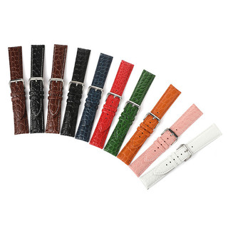 Dây đeo đồng hồ họa tiết cá sấu 12-24mm Dây đeo đồng hồ bằng da thật 12 / 13 / 14 / 15 / 16 / 17 / 18 / 19 / 20 / 21 / 22 / 24mm Vòng đeo tay đồng hồ dành cho nam nữ