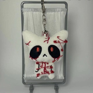 Móc khóa sang trọng Little Ghost nguyên bản Ba lô học sinh quyến rũ