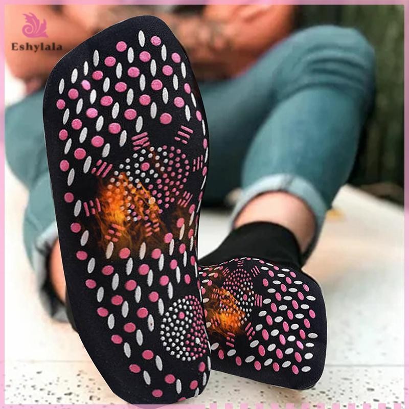 Tất chăm sóc sức khỏe tự sưởi ấm Unisex Tourmaline Tất ấm áp [MỚI]