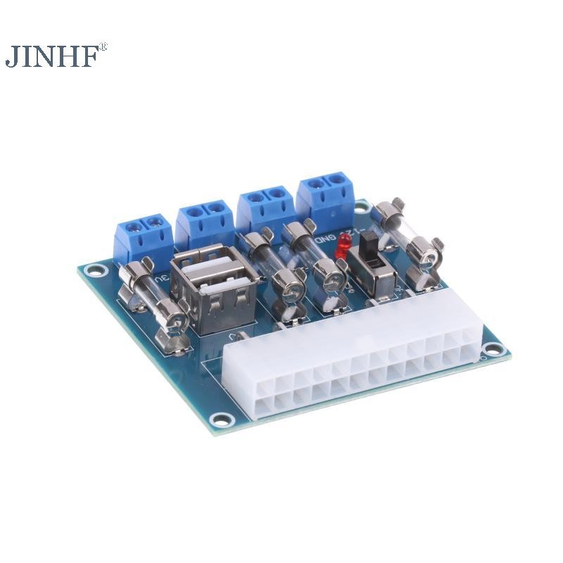JINHF 1 Bộ Chuyển Đổi Nguồn Điện Cung Cấp Mô Đun Kiểm Tra Nguồn Điện Mạch Ổ Cắm Mô Đun HU-M28W Máy Tính Để Bàn Điện ATX Chuyển Ban HOT