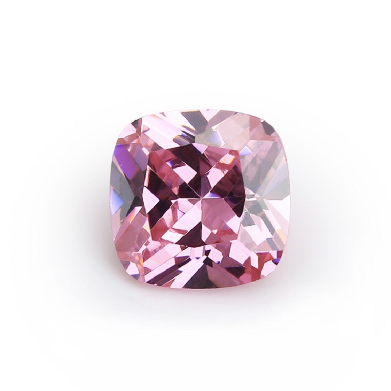 15 Cái / 30 Chiếc 5A Đệm Cắt Hồng Cubic Zirconia 3x3 ~ 10x10mm Rời CZ Đá Quý Tổng Hợp Cho Trang Sức