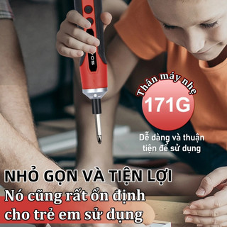 AIMVUKES【Bộ 26 món 9.8V】Bộ tuốc nơ vít không dây Tua vít điện Bộ tuốc nơ vít nguồn chính xác Thiết bị bút0 sạc cho gia