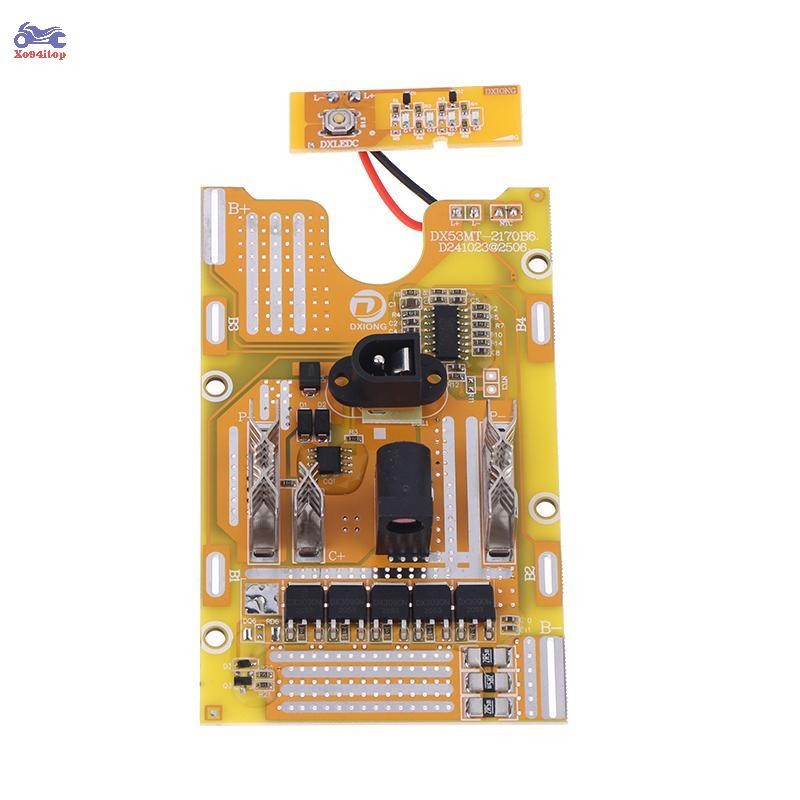 XOITOP Dụng Cụ Điện 21700 PCB Không Chính Hãng Cho Bảng Mạch Bảo Vệ BMS Cho Lomvum Zhipu Hongsong 21V Pin VN