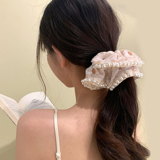 Xianmei Gạc Ngọt Trai Scrunchy Dây Cao Su Phong Cách Mori - Tạo Kiểu Tóc Girly