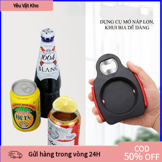 【COD】Dụng Cụ Mở Nắp Lon Tiện Lợi, Chất Liệu Thép Không Gỉ Và Nhựa ABS, Dễ Mang Theo, Lý Tưởng Cho Người Già, Trẻ Em, Chấ