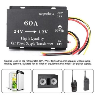 Bộ giảm áp 24V sang 12V cho xe tải & xe buýt - Hiệu suất cao, 10A 30A 60A