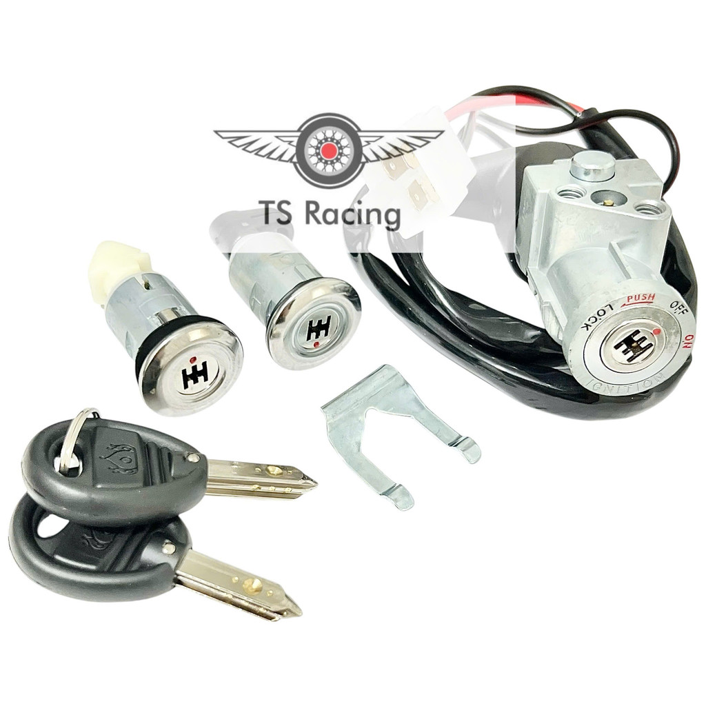 Bộ ổ khoá trước sau spacy nhật - spacy 125 vương niệm