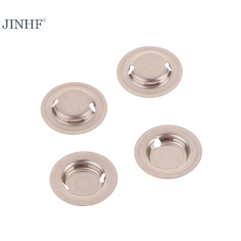 JINHF 100 Cái / lốc 18650 Phẳng Để Thay Đổi Đầu 18650 Li Pin Điểm Tích Cực Đầu Hàn Miếng Đệm HOT