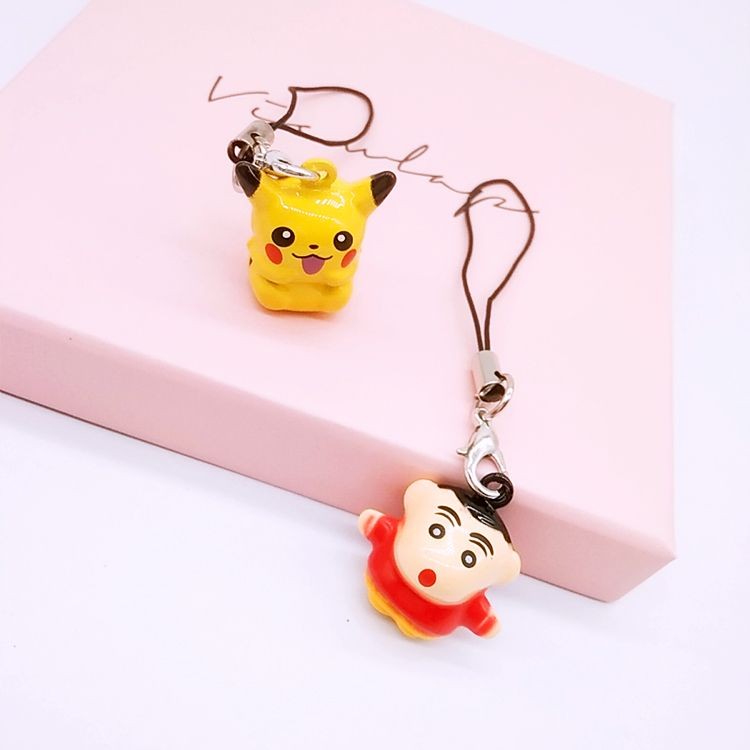 "Móc khóa Kawaii hình thú dễ thương cho điện thoại và túi xách"