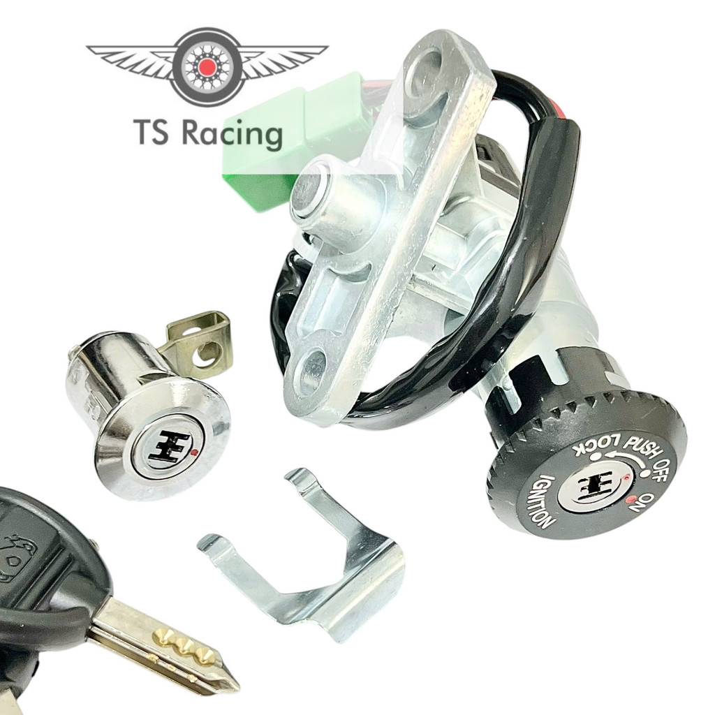 Bộ ổ khoá trước sau sport satria vương niệm