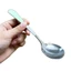 Muỗng tròn thép không gỉ cán dẹp nhiều màu loang 16.5cm