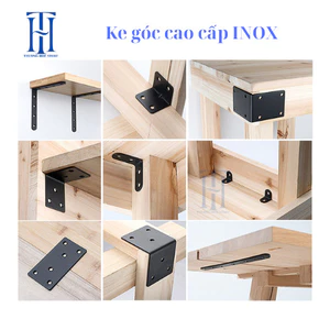 Ke góc vuông , ke góc 90% Inox chống rỉ sét (tặng kèm đinh vít)