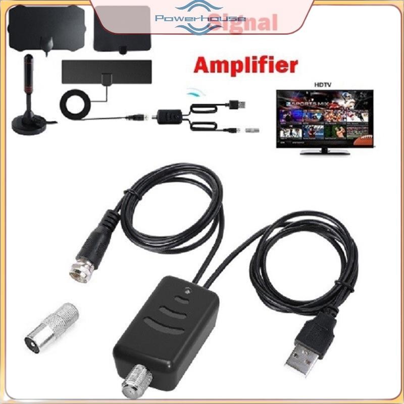 POWER Digital TV Ăng-ten khuếch đại 4K UHD, tăng cường tín hiệu, độ phân giải cao