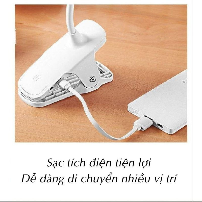 Đèn Học Để Bàn Pin Tích Điện Chống Cận LED 3 Màu Ánh Sáng  Đọc Sách Cảm Ứng led đèn led Bóng đèn bàn