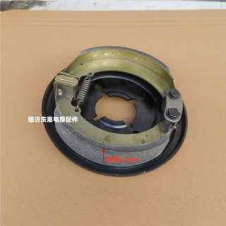 Xe ba bánh điện Trục sau Đĩa phanh lắp ráp 160 loại đầy đủ Bộ má phanh có đĩa trống phanh ba bánh WUYD