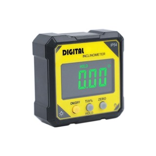 JOYFULLIFE 1 Cái Máy đo độ nghiêng kỹ thuật số, Màn hình LCD đa chức năng Công cụ tìm góc kỹ thuật số, Độ chính xác cao với thước đo Laser Thước đo mức độ góc chống nước IP54