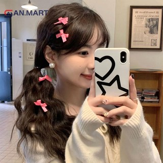 Bigdealssuper 4 Nơ Kẹp Tóc Bé Gái Nơ Nhỏ Barrettes Nữ Đơn Giản Mũ Kẹp Siêu
