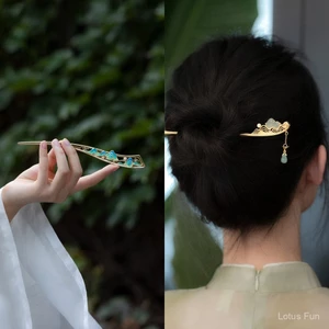 Kẹp Tóc Phong Cách Trung Quốc Cổ Điển Sáng Tạo, Chất Lượng Cao, Thích Hợp Làm Quà Tặng Sinh Nhật
