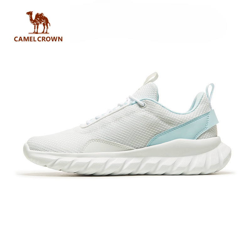 Giày thể thao nữ Camel Crown Giày thể thao buộc dây thời trang Lưới thoáng khí Chạy bộ ngoài trời thông thường