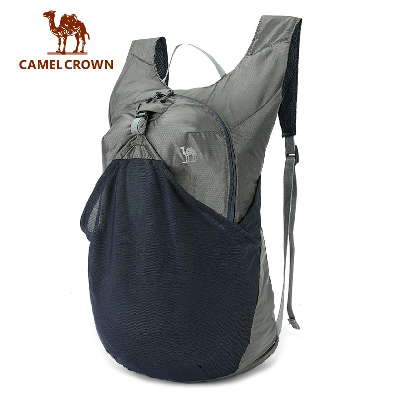 Balo thể thao Camel Crown siêu nhẹ 14L không thấm nước gấp gọn được