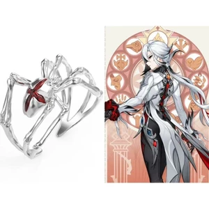 < Yuanshen > Vòng ấn tượng dành cho người hầu Archino Anime Game ngoại vi Vòng đeo tay hai chiều COS Index Finger Ring