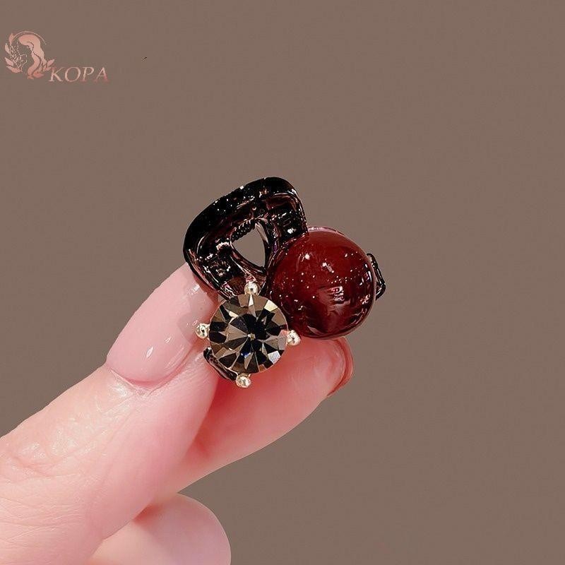 KOPA Dễ Thương Lấy Kẹp Nữ Kẹp Nhỏ Thanh Lịch Kim Cương Giả Kẹp Tóc Barrettes Mũ Phụ Kiện Tóc VN
