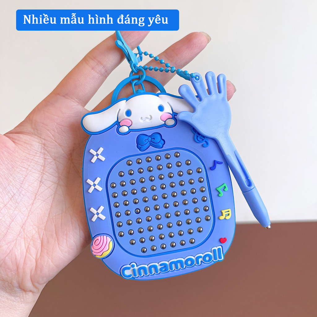M8 Móc khóa bảng vẽ Kuromi bằng bi nam châm từ tính kèm bút MALAN