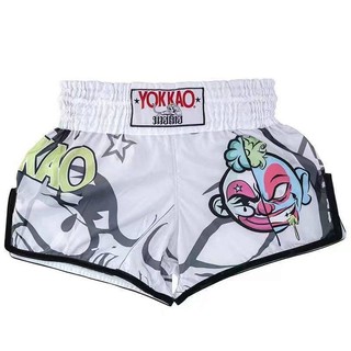 Yokkao Muay Thai Shorts Fighting Running Sports Fitness Fight Training Men and Women Boxing Shorts bp95