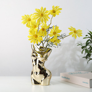 Cơ Thể Con Người Bình Gốm Trang Trí Dụng Cụ Nghệ Thuật Nhà Phòng Khách Cắm Hoa Nữ Nghệ Thuật Nhân Loại Bình Trang Trí 779V