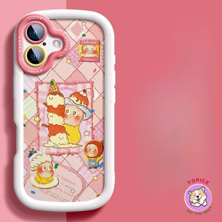 Elf Cake Phone case for IPhone17 16 15 14 13 12 11 X Xs Xr 7 8 Plus Pro Max Anti Drop Soft Back Cove JKP