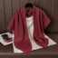 Khăn quàng cổ vuông PYCOU, Khăn trùm đầu vải lanh Cotton 90x90cm màu trơn, Phụ kiện túi ngủ nữ mềm mại thoáng khí thời trang