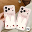 Ốp Lưng Cho IPhone 14 16 15 17 11 12 13 Pro Max 17AIR 7 8 14 16 15 Plus X XR Max Bìa có họa tiết thỏ trắng tai to