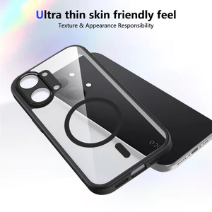 Ốp lưng Redmi Turbo 5 Max Vỏ từ tính trong suốt mờ cho Redmi Turbo 5 Max 5G Vỏ điện thoại