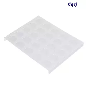 Khay đựng cà phê CQCJ, Hộp đựng viên nang cà phê bằng nhựa thiết kế nhỏ gọn, chứa 25 viên 12.6 "L x 9,8" W Dưới ngăn kéo lưu trữ ngăn kéo cho văn phòng