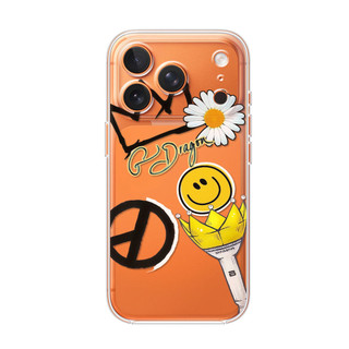 Hoa cúc trắng G-Dragon ỐP đIệN ThoạI Cho IPhone 17 16PRO 15Plus 14 13 12 11 Promax XSMAX ốP Silicon TPU MềM Trong SuốT