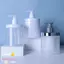 Hộp đựng xà phòng tắm TOPTOOLCX, Hộp đựng chai bơm 500 / 1200ml, Chai tắm có thể đổ lại bằng nhựa PET dung tích lớn cho dầu gội Dầu xả
