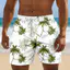 Quần short đi biển dáng rộng họa tiết cây cọ nhiệt đới in 3D dành cho nam mùa hè Hawaii Surf