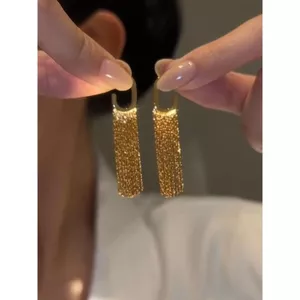 Cao Cấp Dài Tua Rua Bông Tai Nữ Nhẹ Sang Trọng Niche Thiết Kế Thời Trang Không Khí Bông Tai Sang Trọng 2023 Hợp Thời Trang 6.17