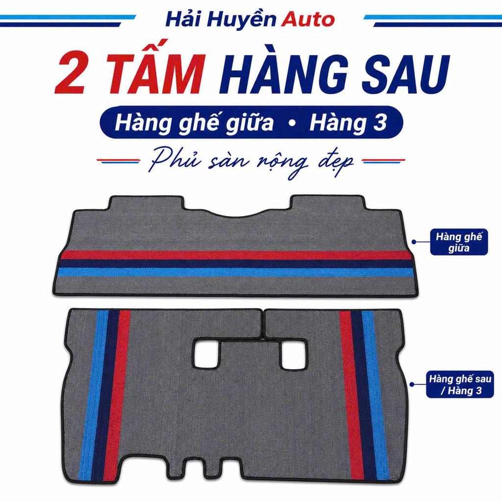 [Limo Green] Thảm cước lót sàn xe ô tô Limo Green may sẵn bo viền theo form xe có khuy bấm, chống trơn trượt