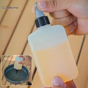 GCDHome 2 / 5 Chiếc 120ml Chai Đựng Dầu Ô Liu Cho Cắm Trại Với Twist Top Chống Rò Rỉ Bóp Gia Vị Chai Cho Dầu Gia Vị HOT