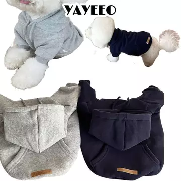 Áo hoodie cho chó lông cừu YAYEEO, Áo ấm lông cừu đa năng Thu đông Quần áo cho chó mèo thú cưng, Áo Vest ấm nhiệt mềm mại dày ấm áp Quần áo Chihuahua Yorkshire cho chó nhỏ vừa Teddy