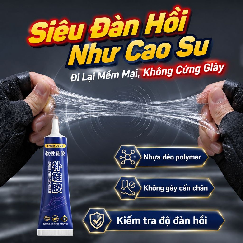 ⚡Ship Nhanh⚡Keo sửa giày siêu dính đa năng | Keo dán giày chống nước đa năng | Keo sửa chữa giày chuyên nghiệp