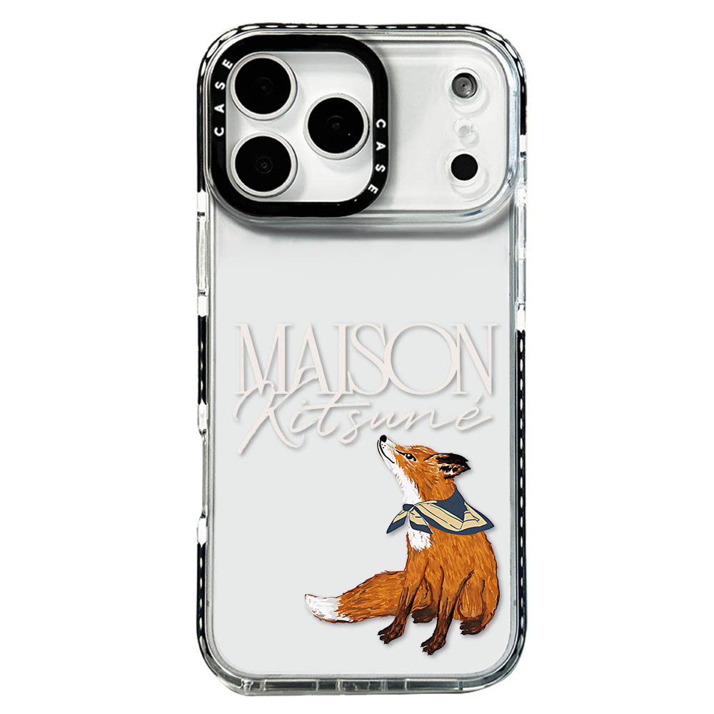 Ốp Điện Thoại Chân Dung Đầu Cáo Cho IPhone 17 Pro Max 17 16 Plus 15 Pro Max 14 13 12 11 Pro Max KIYP